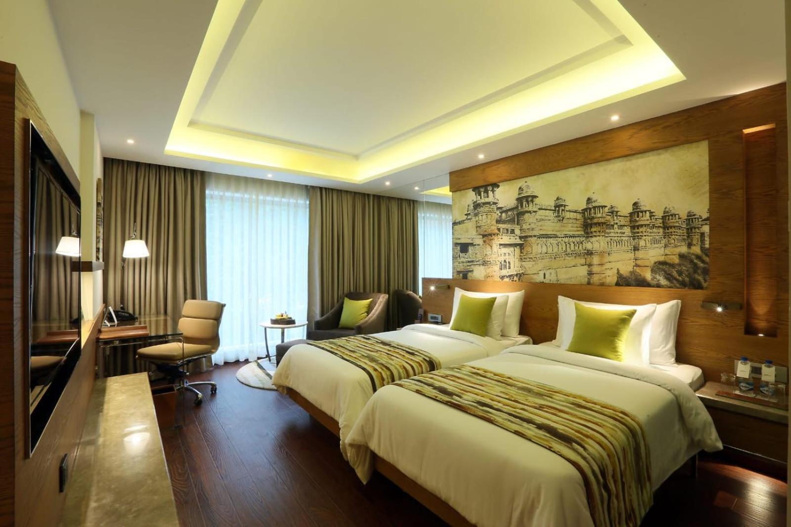 Hotel The Prithvi Near Delhi Airport Нью-Дели Экстерьер фото